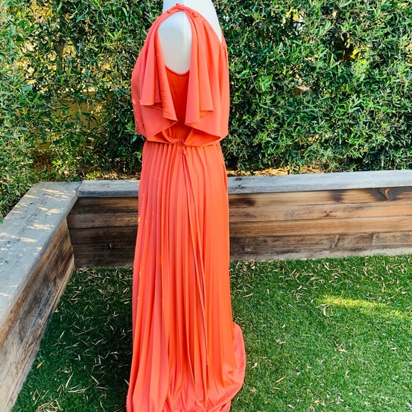 Vintage Union Made Pleated Grecian Gown - Picture 7 of 8